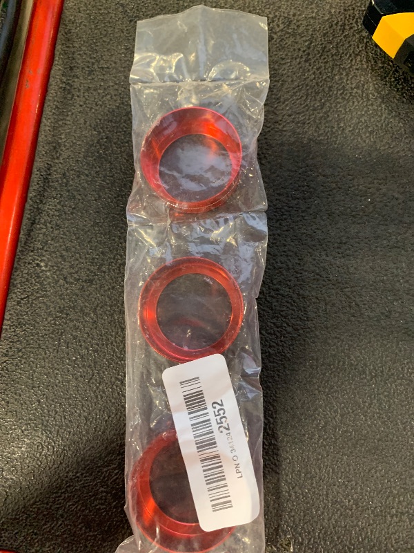Photo 1 of ***ONLY 3 PCS**Voodonala Air Conditioner Headlight Center Consoles Switch Knob Cover Trim for 2018-2025+ Jeep Wrangler JL JLU Gladiator JT 4XE Interior Accessories, Red Aluminum Alloy 4pcs