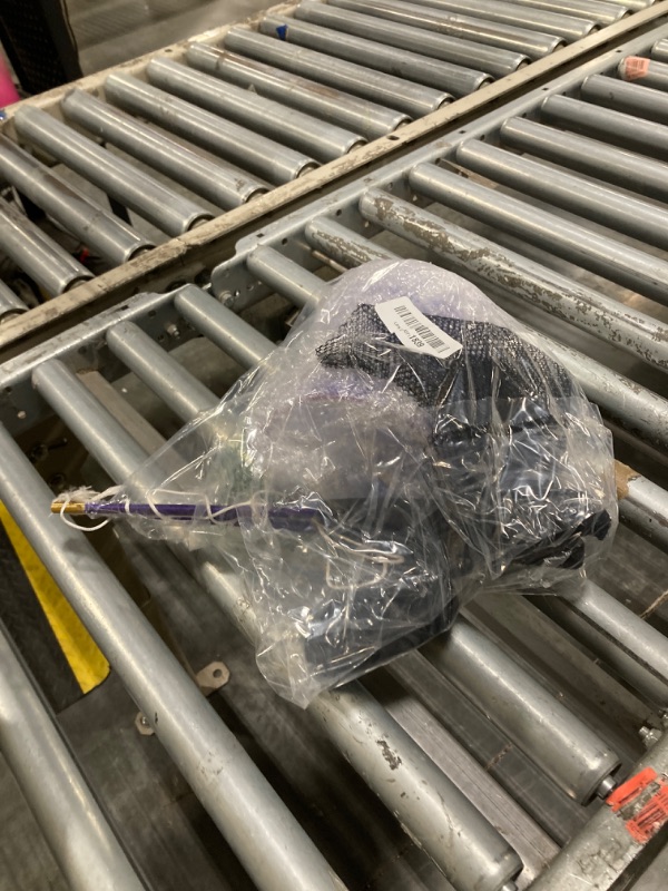 Photo 1 of Simgoing Chinese Yoyo Diabolo Set Includes Colorful LED Diabolo Toy Light up with 2 Pieces Sticks, 1 Piece String, 1 Net Bag for Fun(Purple)