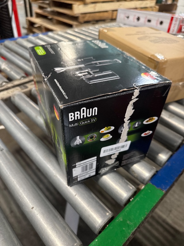 Photo 1 of ***MISSING ONE PIECE***Braun MQ5025 Hand Blender Multiquick Vario, MQ5025, Black