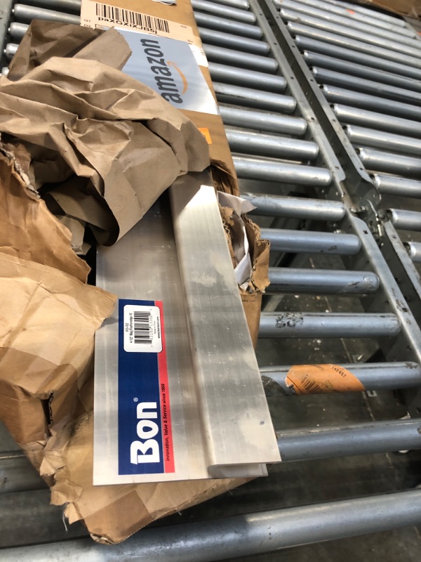 Photo 1 of Bon Tool 22-519 Screed - 1 1/2" X 3 1/2" X 18' Reinforced H Alum Welded End Cap, Multi
