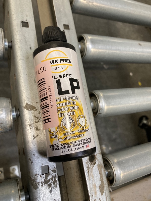 Photo 1 of Break Free CLP Cleaner Lubricant and Preservative All in One Gun Cleaner, CLP-4, Squeeze Bottle, Synthetic Oil, 4 Ounces