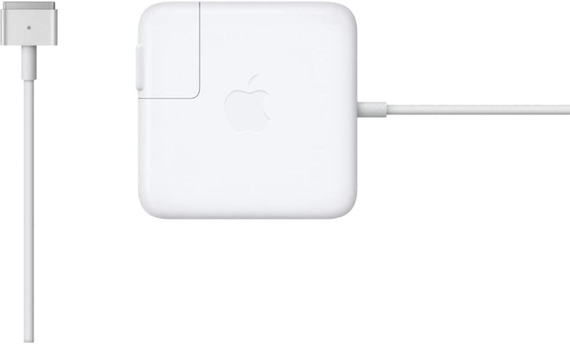 Photo 1 of Apple - 85W MagSafe 2 Power Adapter with Magnetic DC Connector - White
