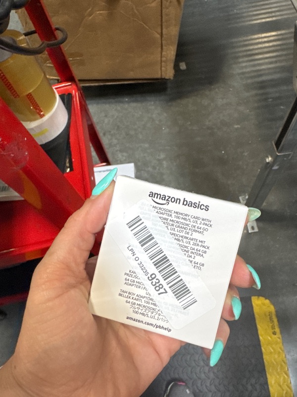 Photo 1 of Amazon Basics MicroSDXC UHS-I Class 10 Memory Card with Full Size Adapter, A2, U3, V30, 4K, Read Speed up to 100 MB/s, 64 GB (2pack), for GoPro Cameras Storage, Black