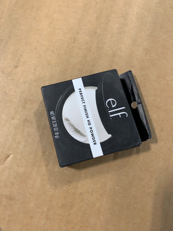 Photo 1 of ***Missing cushion***
e.l.f. Perfect Finish HD Powder, Blurs Fine Lines & Imperfections, All Day Wear, Perfect for On The Go, 0.28 Oz. 