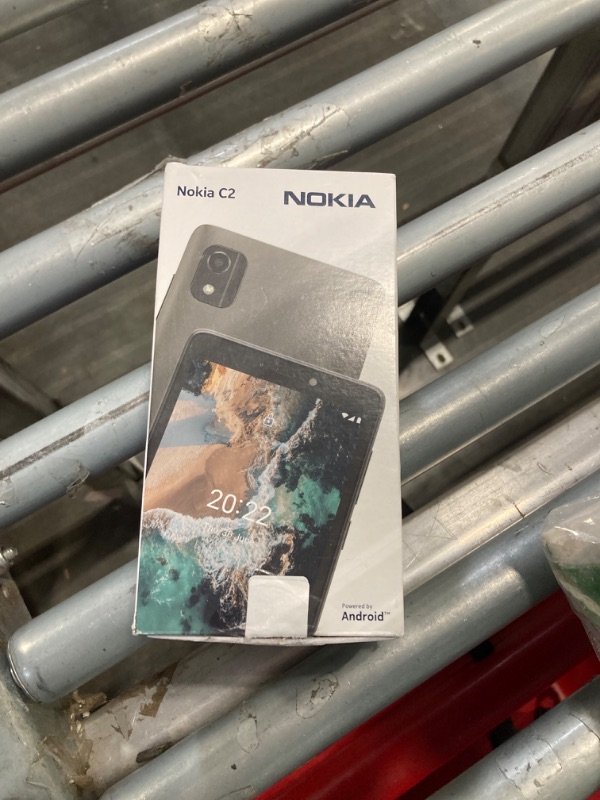 Photo 1 of Nokia C2 2E | Android 11 (Go Edition) | Unlocked Smartphone | All Day Battery | 2/32GB | 5.7-Inch Screen | International Version | Blue [parts only]