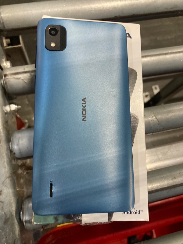Photo 1 of Nokia C2 2E | Android 11 (Go Edition) | Unlocked Smartphone | All Day Battery | 2/32GB | 5.7-Inch Screen | International Version | Blue [parts only]