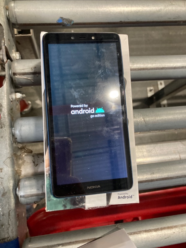 Photo 1 of Nokia C2 2E | Android 11 (Go Edition) | Unlocked Smartphone | All Day Battery | 2/32GB | 5.7-Inch Screen | International Version | Blue [parts only]