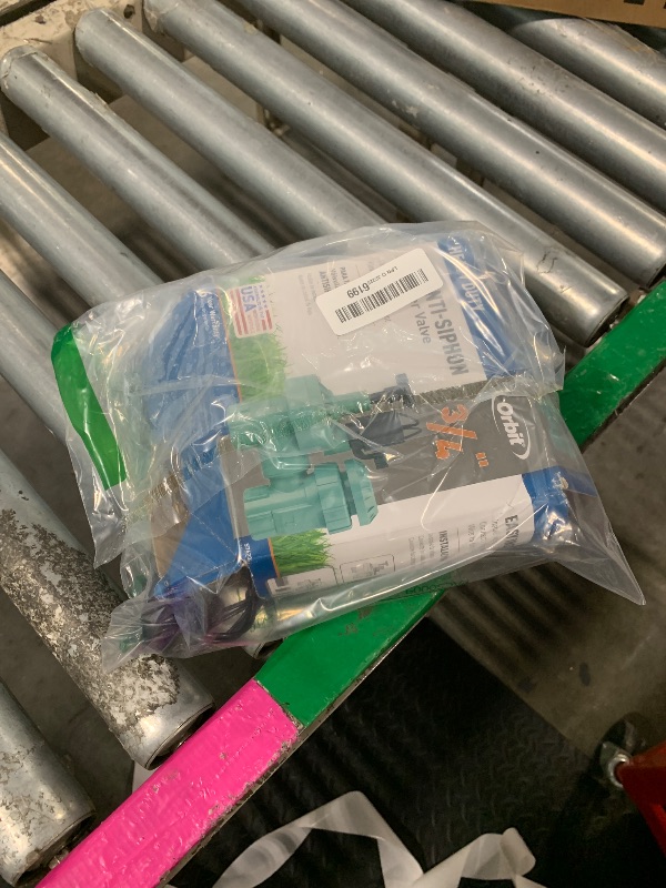 Photo 1 of 1-Pack Orbit 57623 3/4" FPT 100 Series Anti-Siphon Automatic Sprinkler Valve with Flow Control
