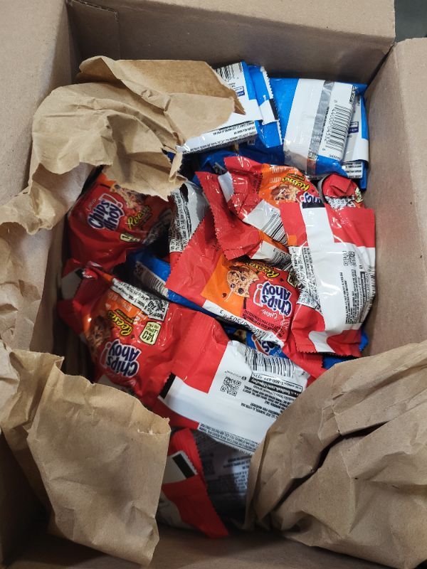 Photo 1 of CHIPS AHOY! Cookies Variety Pack, Original Chocolate Chip, Chewy Chocolate Chip with Reese's Peanut Butter Cups & Chewy Hershey's Fudge Filled, Mothers Day Cookies, 50 – 2ct Snack PacksEXP 06/01/2025