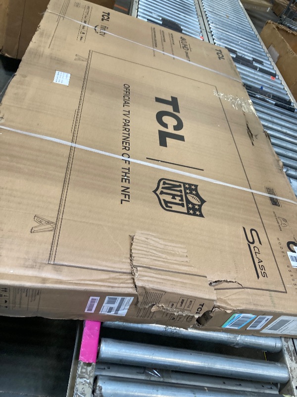 Photo 1 of ** Only parts** TCL 65-Inch Class S5 UHD 4K LED Smart TV with Fire TV (65S551F, 2024 Model), Dolby Vision, HDR PRO+, Dolby Atmos, Alexa Built-in with Voice Remote, Apple AirPlay 2 Compatibility, Streaming Television