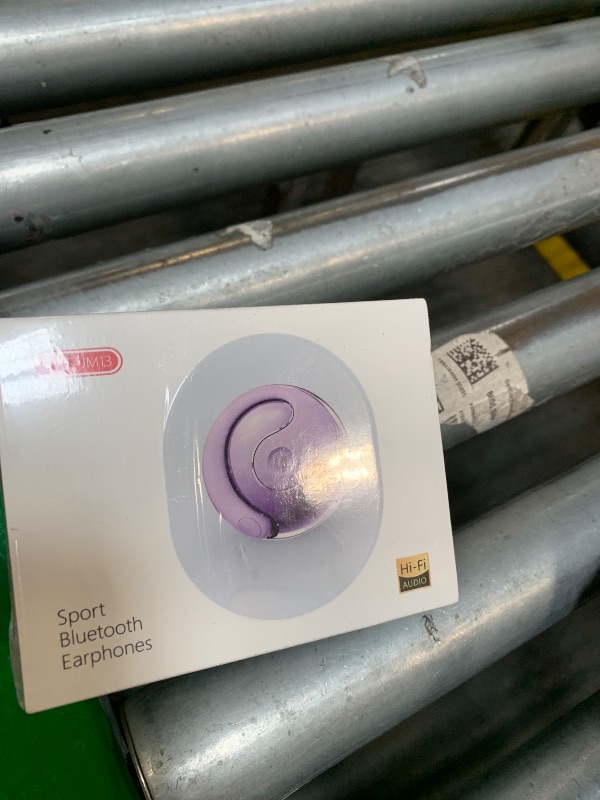 Photo 1 of 
** FACTORY SELAED ** Out of Ear Open Ear Headphones Outside The Ear Wireless Ear Hanging Bluetooth Headset Ows Over The Ear Open Ear Buds Earbuds Outside The Ear Headphones Bone Air Conduction Earbuds Purple