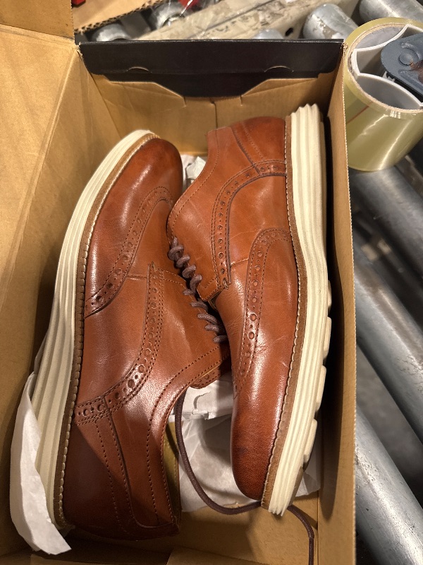 Photo 1 of Cole Haan Men's Zerogrand Wing Oxford, British Tan, 8 M US