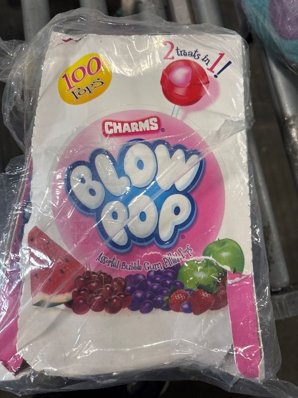 Photo 1 of 100 PACK , EXPIRE 1/20/27 Charms Blow Pops
