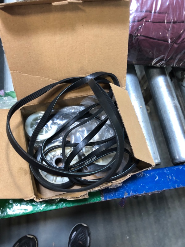 Photo 1 of ?Belt Upgraded?4392065 Dryer Repair Kit,Including Rollers 349241t,Idler 691366,Belt 341241,Replacement Parts for whirlpool,kenmore,admiral,amana,crosley,estate,inglis,kitchenaid,roper,maytag. 