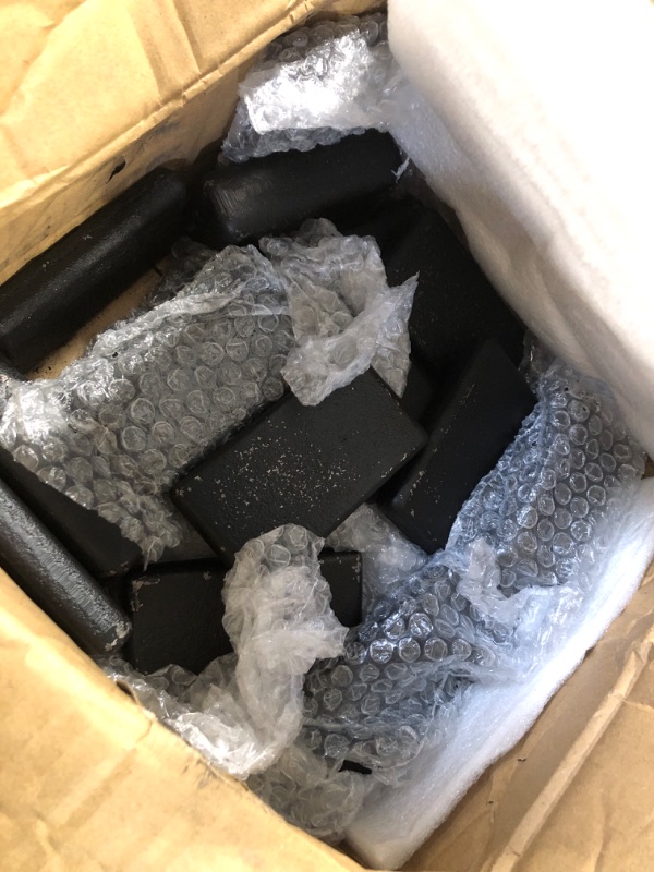 Photo 1 of ****AS IS/ NO RETURNS - SALE FINAL**** SMALL CAST IRON BRICKS, UNKNOWN BRAND