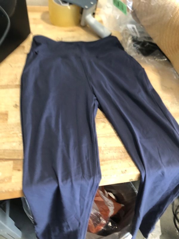 Photo 1 of Rammus Womens High Waisted Dress Pants with Pockets Stretchy Business Casual Work Pants Bootcut Slacks for Office Navy blue/31 XS