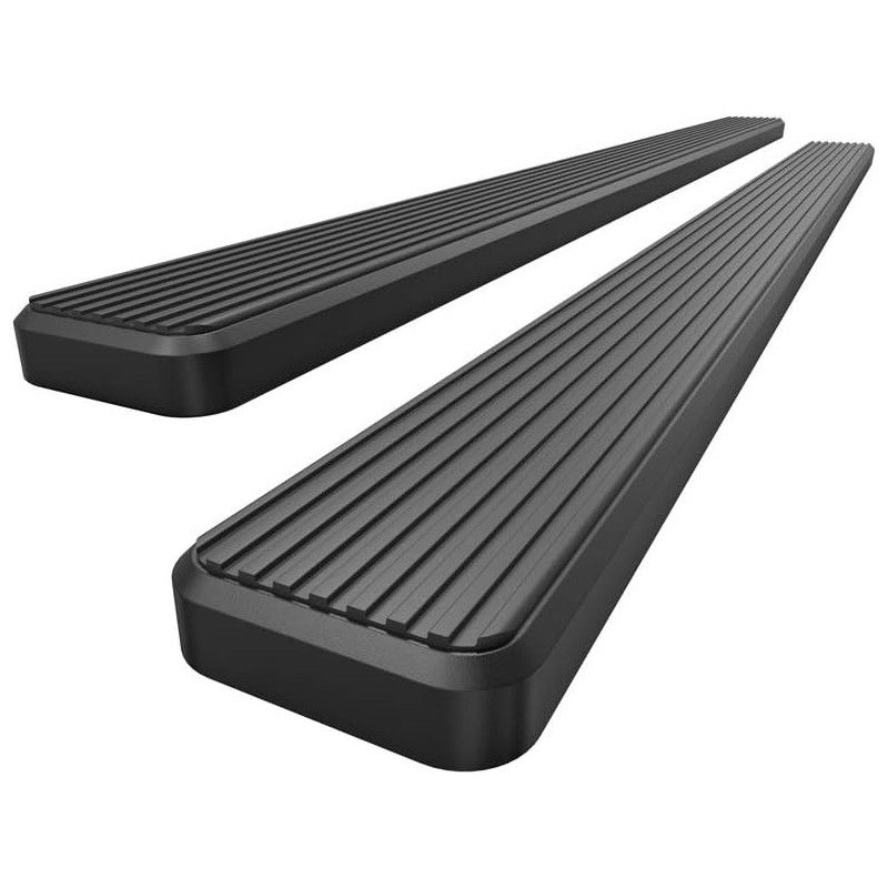 Photo 1 of “APS Running Boards Style Compatible with Ford F150 2004-2014 Super Cab (Exclude Heritage Edition) (Nerf Bars Side Steps Side Bars)(5 Inches Aluminum Silver)” has been added to your cart.

