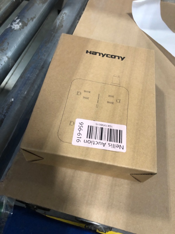 Photo 1 of Extension Cord 6 Ft, HANYCONY Surge Protector Power Strip Long Cord 8 Outlets 4 USB Ports(2 USB C), Wall Mount, 1080J Surge Protection, Desk Charging Station for for Home Office Dorm Room Essentials