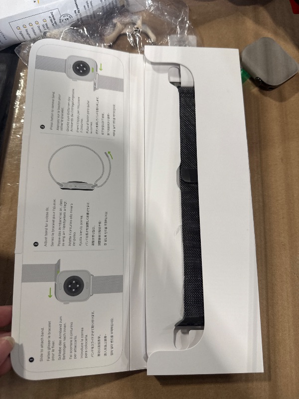 Photo 1 of ***SIMJILAR PRODUCT***
Original Stainless Steel Milanese Loop Compatible with Apple Watch Band 38mm 40mm 41mm 42mm, Magnetic Clasp Replacement Band for iwatch Series 10, 9, SE, 8 7 6 5 4 3 2 1, Women & Men