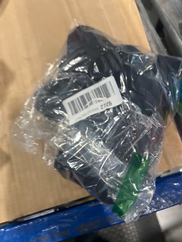 Photo 1 of Amazon Essentials Men's Performance Comfortable Cotton Cushioned Breathable Athletic Ankle Sports Socks, 6 Pairs, Black, 13-15