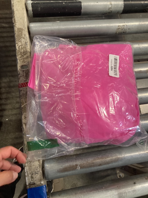 Photo 1 of ***MISSING ONE***
RUISHYY Rain Poncho for Kids (2 Pack), Reusable EVA Children Raincoat Ponchos Rain Jacket with Hood for 6-14 Girls Boys (2 Pink)
