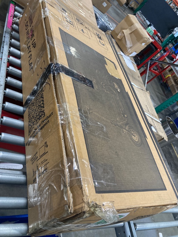 Photo 1 of Misodo Electric Scooter with Seat for Adults, 500W Motor, 20-25 MPH and 30 Miles Long Range, 14" Foldable Commuting E Scooter with Basket/Box, Ample Storage for Pet & Cargo