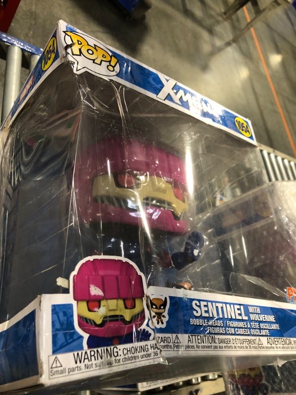 Photo 1 of Funko Pop! Jumbo: X-Men Sentinel with Wolverine Previews Exclusive Vinyl Figure