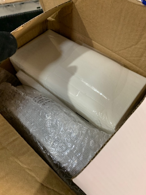 Photo 1 of ??? Count Silver Plastic Dinnerware, Silver Disposable Plates, Includes 30 Dinner & 30 Dessert Plates & 30 Cups & 30 Paper Napkins & 30 Plastic Silverware Set