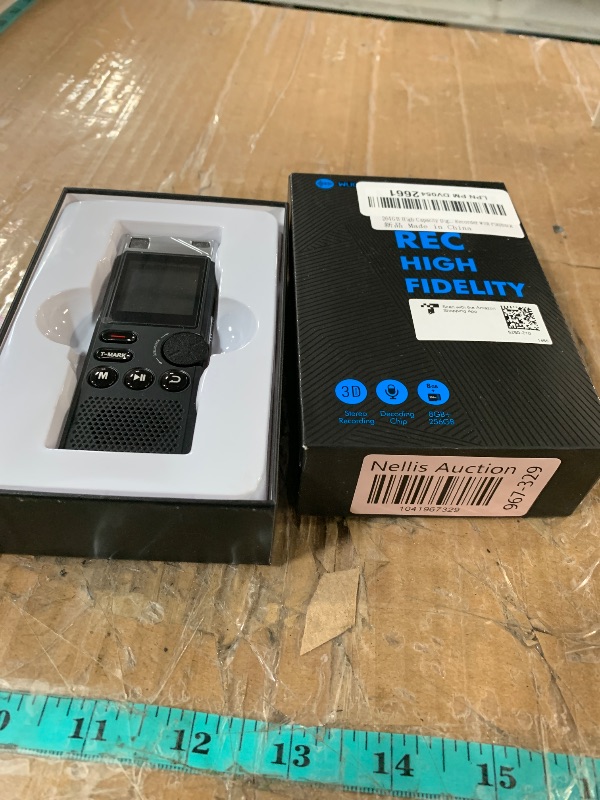Photo 1 of 264GB High Capacity Digital Voice Recorder, Voice Activated Recorder for Lectures Meetings, Up to18000 Hours, MP3 Player, Voice Recorder with Playback