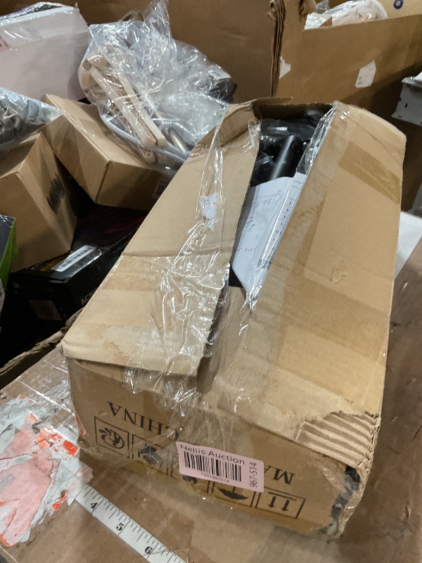 Photo 1 of (used)(unknown if complete) Laiensia Double Rods Garment Rack with Wheels, Clothing Rack for Hanging Clothes,4 Hooks, Multi-functional Bedroom Clothes Rack, Black