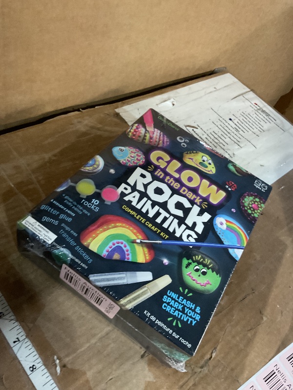 Photo 1 of *FACTORY SEALED*
Dan&Darci Kids Rock Painting Kit - Glow in The Dark - Arts & Crafts Gifts for Boys and Girls Ages 6-12 - Craft Activities Kits - Creative Art Toys for 6, 7, 8, 9, 10, 11 & 12 Year Old Kid