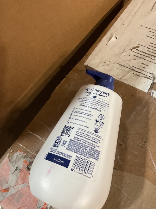 Photo 1 of *FACTORY SEALED*
*NONREFUNDABLE*
Dove Body Wash Deep Moisture for 24hr Lotion-Soft Skin Moisture Moisturizing Skin Cleanser with No Sulfates No Parabens 30.6 oz