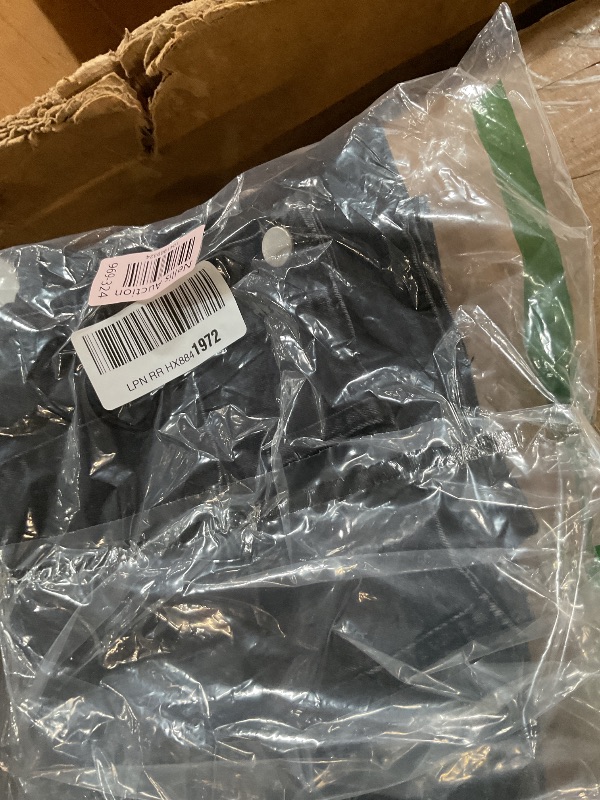 Photo 1 of (SIZE 6) (BAGGED) (USED/FAIR) Sidefeel Women's Wide Leg Jeans High Waisted Stretchy Straight Leg Jeans Buttoned Loose Denim Pants with Pocket Black 