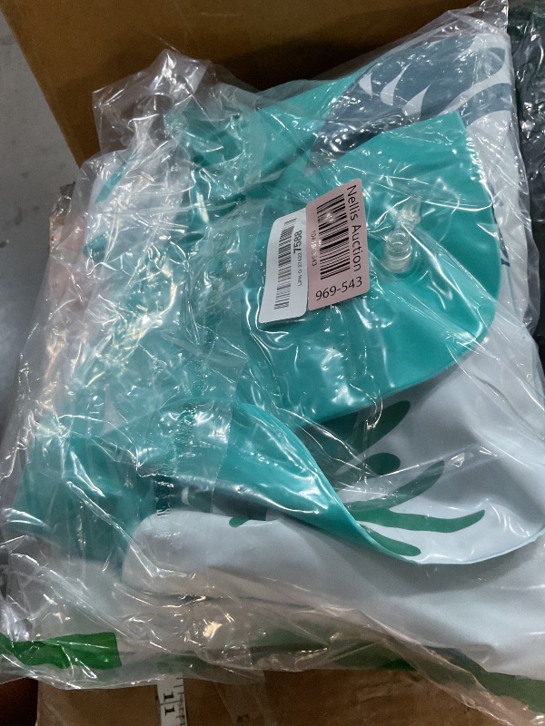 Photo 1 of Pool Floats Adult Heavy Duty Inflatable Pool Lounger with Adjustable Backrest Cup Holder Floating Pool Tanning Rafts Water Floaty Lounge Lake Beach Party Games