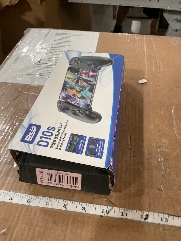 Photo 1 of arVin Mobile Gaming Controller for iPhone/iPad/Android/Tablet/PC/Switch/PS4, Wireless Gamepad with RGB Cooler/Hall Effect Sensing Joystick/Turbo/Back Key,for Xbox Game Pass/PS Remote Play/Steam Link