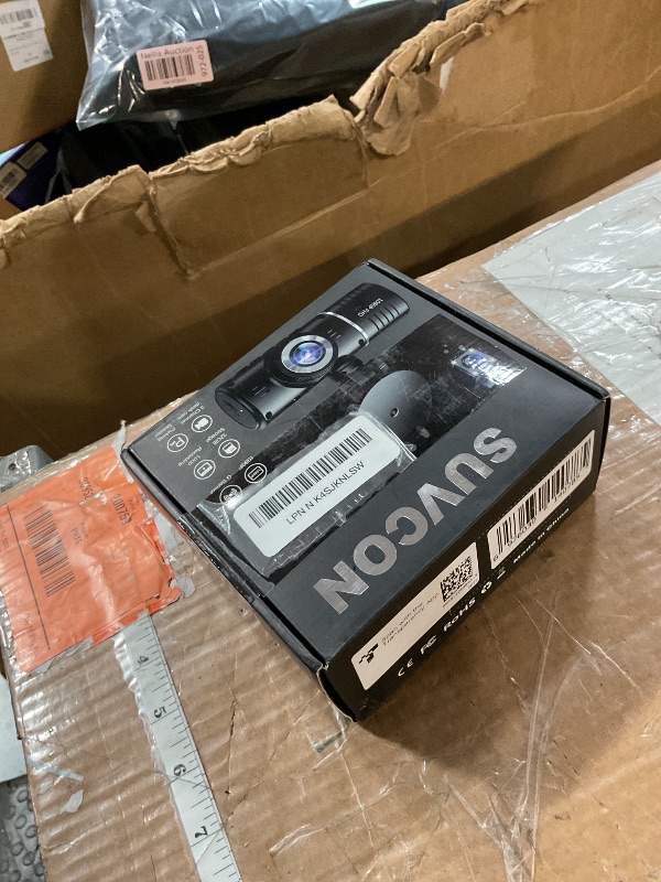 Photo 1 of (PARTS) (UNTESTED) Dash Cam Front and Rear Inside, 3 Channel Dash Camera for Cars, 1080P Triple Dash Cam, Dash Camera with 32GB Card, Loop Recording, HDR, G-Sensor, 24Hr Parking