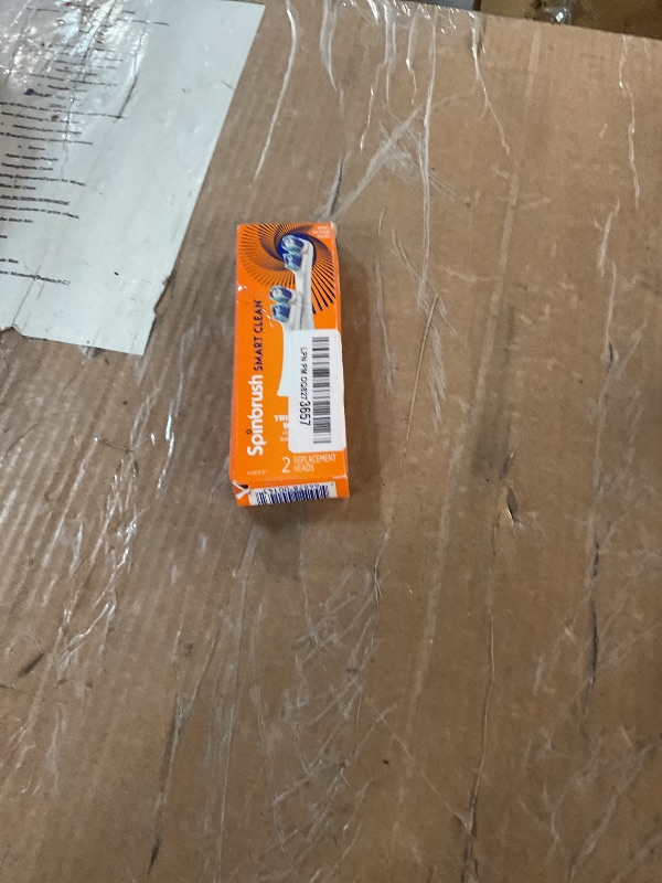 Photo 1 of Spinbrush Smart Clean Replacement Heads, Battery Powered Electric Toothbrush Refills for Adults, Soft Bristles, 2 Count