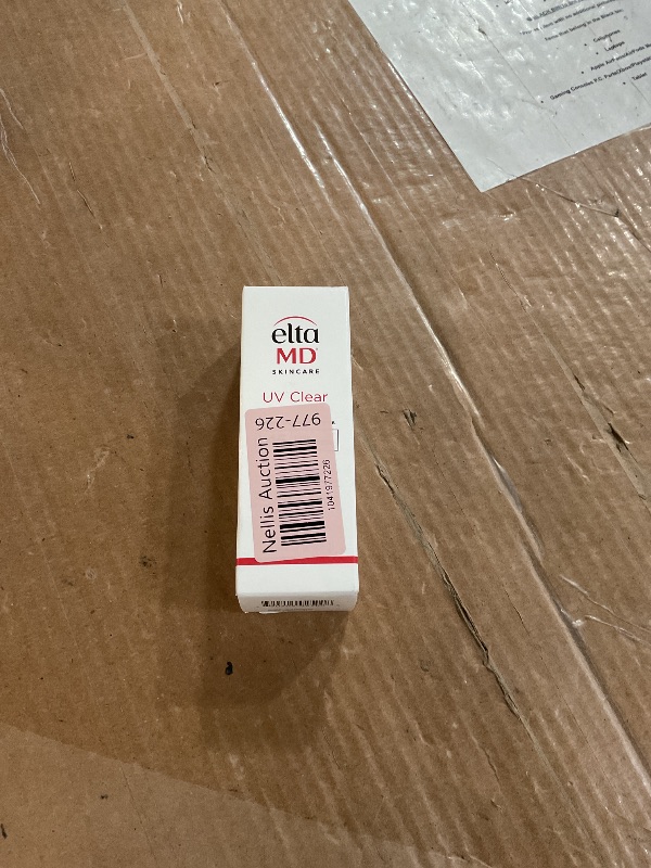 Photo 1 of *NONREFUNDABLE*
EltaMD UV Clear Face Sunscreen SPF 46, Oil Free for Face with Zinc Oxide, Dermatologist Recommended Sunscreen Lotion, For Acne-Prone Sensitive Skin, 1.7 oz Pump