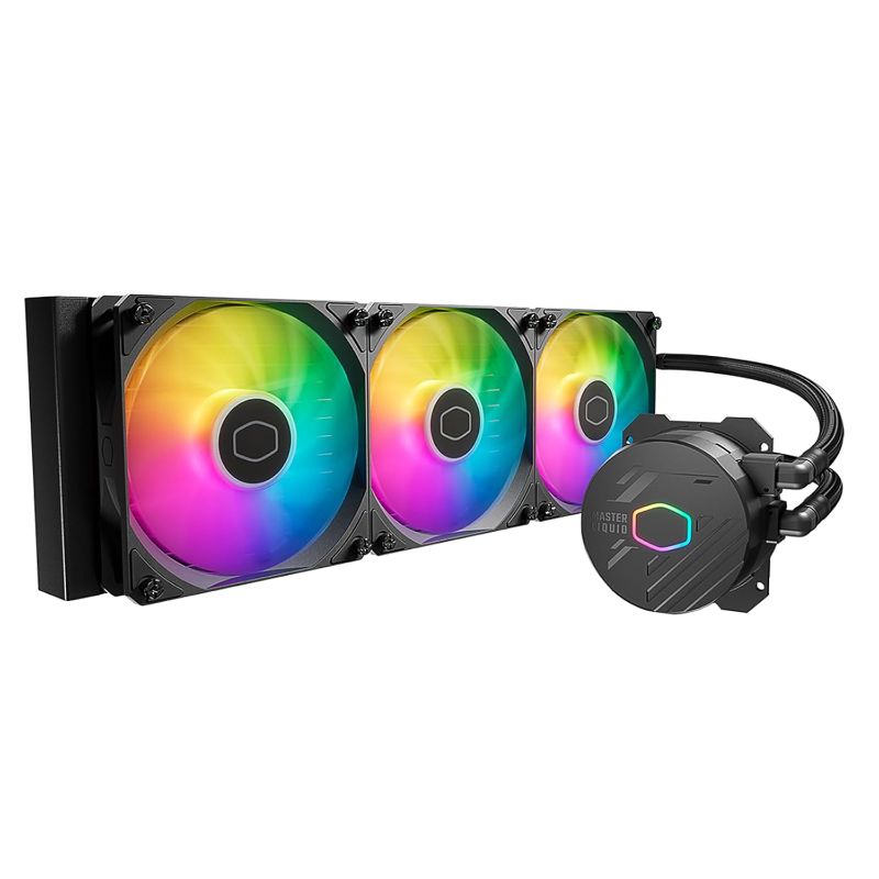 Photo 1 of (see all images) MASTERLIQUID 360L Core ARGB AIO CPU Liquid Cooler, Water Cooling System