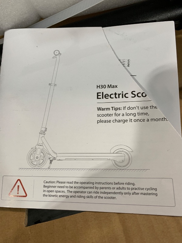 Photo 1 of (please see all images) Gyroor Electric Scooter for Kids, E-Throttle 150W Motor LED Display, H30Max-Blue