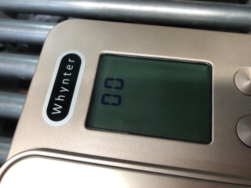 Photo 1 of ***MAJOR DAMAGE - UNTESTED - SEE COMMENTS***
Whynter Ice Cream Maker Machine & Yogurt Automatic 2 Qt. with Built-in Compressor, LCD Digital Display & Timer, No Pre-Freezing, ICM-220CGY, Champagne Gold