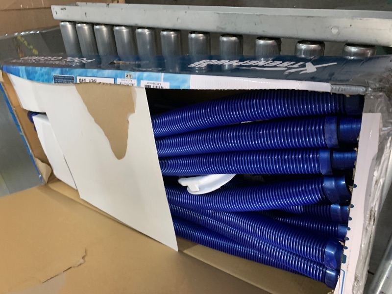 Photo 1 of (PARTS) Puri Tech Universal Swimming Pool Cleaner Durable Hose 48 Long Blue Color 6 Pack Fit Including Hayward Navigator, Vac Ultra, AquaBug, Polaris ATV and More
