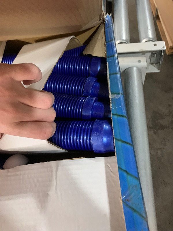 Photo 1 of (PARTS) Puri Tech Universal Swimming Pool Cleaner Durable Hose 48 Long Blue Color 6 Pack Fit Including Hayward Navigator, Vac Ultra, AquaBug, Polaris ATV and More
