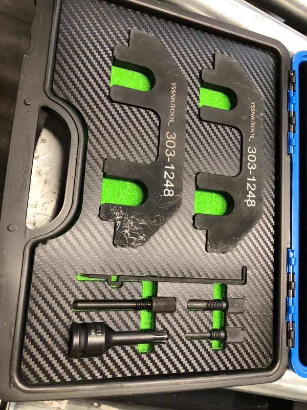 View 2 of YSSNIUTOOL Camshaft Holding Tool Timing Alignment Holder Tool Kit Compatible with Ford Lincoln Mercury 3.5L 3.7L 4V Engines Replace 303-1248 303-1530 OTC 6682 with RT11 Removal Socket (DIY 303-1248)