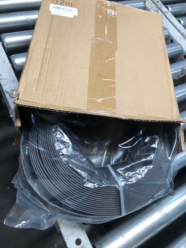 Photo 1 of DasTior 40ft Garden Landscape Edging,Landscape Edging with 40 Landscape Spikes,Paver Edging 2 Inch Tall,Terrace Board Black…