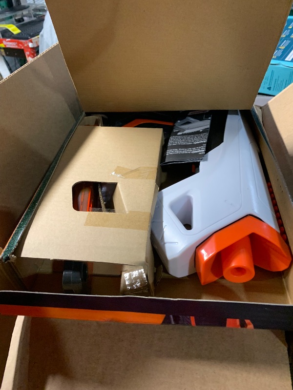 Photo 1 of ** Only**Nerf Pro Sender Half-Length Semi Automatic Dart Blaster, 150 FPS, 30 Nerf Pro Half-Length Darts, 15-Dart Magazine, Eyewear, Gifts for Teens, 14+