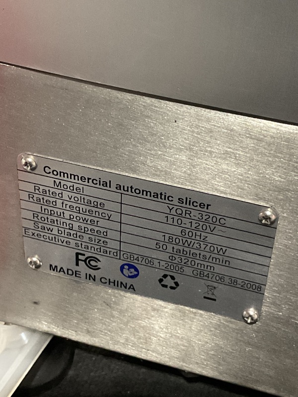 Photo 1 of EDGE12-1 1/2 HP Manual Slicer