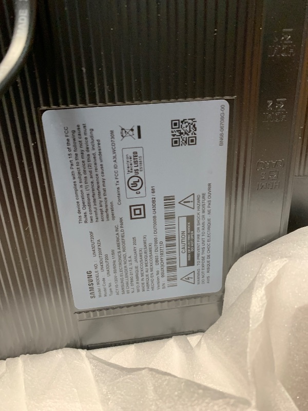 Photo 1 of ***CHECK CLERK COMMENTS*** SAMSUNG 43-Inch Class Crystal UHD 4K DU7200 Series HDR Smart TV w/Object Tracking Sound Lite, PurColor, Motion Xcelerator, Mega Contrast, Q-Symphony (UN43DU7200, 2024 Model)