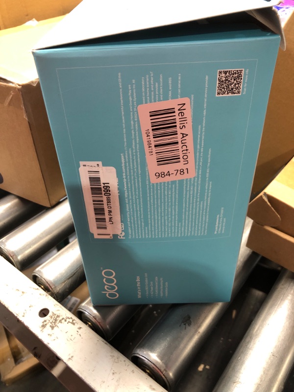 Photo 1 of TP-Link BE5000 Dual-Band Wi-Fi 7 Outdoor Mesh WiFi Extender Unit Deco BE25-Outdoor (1-Pack) | Up to 2,800 sq.ft | 2*2.5G PoE+ Ports, IP65 Waterproof, MLO | Multiple Mounting Options | Secure by Design