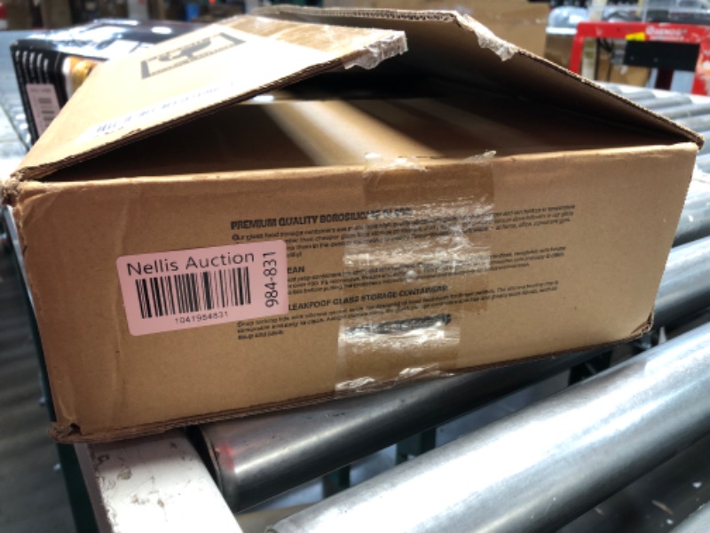 Photo 1 of [80 oz & 36 oz]Extra Large Glass Food Storage/Baking Containers Set with Lids, 2 Pack 80 oz(10 cup)&2 Pack 36 oz (4.5 cup)Airtight Glass Container,Microwave,Oven,Freezer and Dishwasher, Green